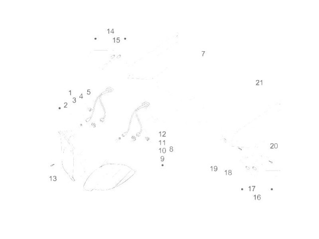FALDÓN IZQUIERDO Gilera Nexus 125 2007-2008