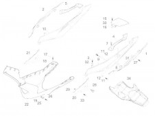 Union colin  Gilera Nexus 125 2007-2008