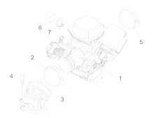 TOMA DE ADMISION Gilera Nexus 125 2007-2008