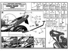 Fijaciones  Givi  Top case