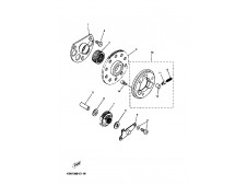Bendix completo Yamaha Dt 125 2006-2010