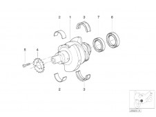 Cigueñal Bmw R1150 rs 2000 - 2005