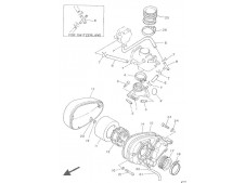 Pulmon derecho Yamaha Virago 250 1989-1996