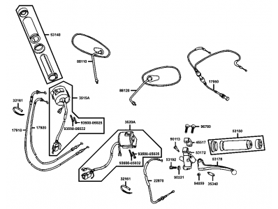 Cable embrague KYMCO VENOX 250 2007-2013  recambio moto