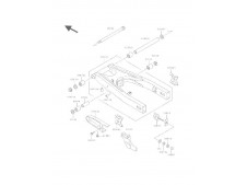 Guia cadena Kawasaki Kle 500 1991-1996