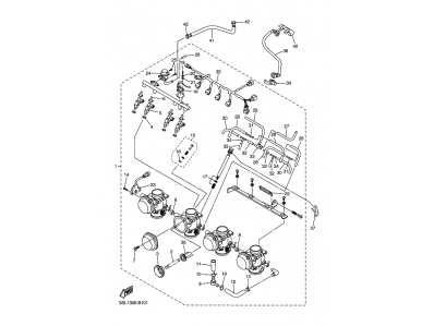 Sensor bateria inyeccion tps YAMAHA R6 600 2005-2005 Recambio Ocasion