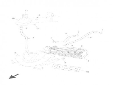 RADIADOR AGUA Yamaha Jog 50 r 2002 - 2015