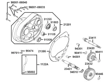GRUPO TRASERO Kymco Grand dink 125 2009 - 2012