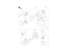 Motor arranque Kawasaki Zzr 600 1990-1993