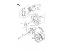 Correa transmision Kawasaki Vulcan 500 1989-1995