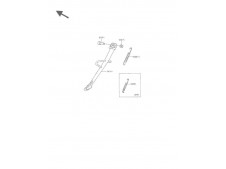 Pata de cabra Kawasaki Vulcan 500 1989-1995