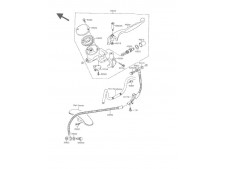 Latiguillo freno delantero Kawasaki Vulcan 500 1989-1995