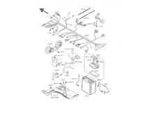 Claxon Kawasaki Vulcan 500 1989-1995