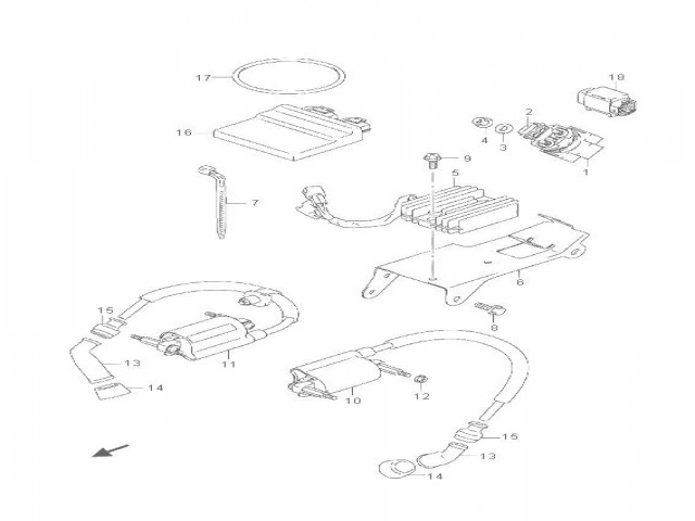 REGULADOR Suzuki Inazuma GW 250 2013 - 2018