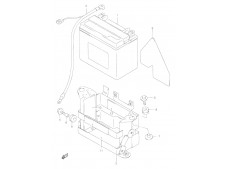 Caja porta bateria Suzuki Dr 650 r 650 1994-1995