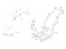 Cerraduras completas Aprilia Sportcity one 125 2008-2015