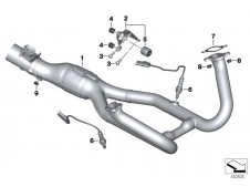 SONDA LAMBDA Bmw R1200 r 2015 - 2018