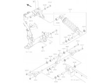 BIELETAS Kawasaki Z900 y z900 abs 2017 - 2019