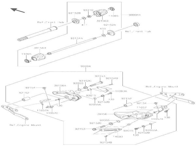 PROTECTOR CHASIS  Kawasaki Z900 y z900 abs 2017 - 2019