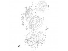 Tapa embrague de motor HYOSUNG GT 650 R 650 2006-2008  segunda mano