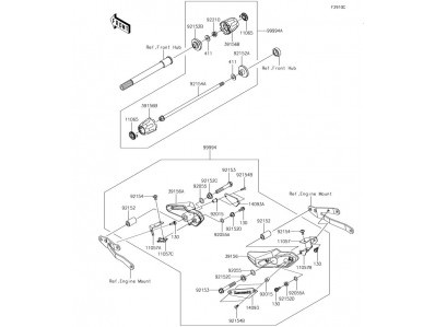 TAPA PIñON DE ATAQUE MOTOR Kawasaki Z900 y z900 abs 2017 - 2019