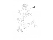 SENSOR ABS TRASERO Suzuki Bandit 650 2005 - 2006 - 650 S - 650 N - 650 ABS