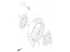Disco freno delantero Suzuki Bandit 650 2005 - 2006 - 650 S - 650 N - 650 ABS