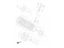 CAMPANA DE EMBRAGUE Yamaha Fazer 600 2007-2009