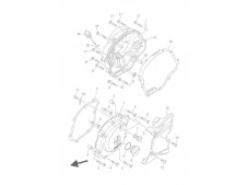 TAPA DEL PIñON DE ATAQUE MOTOR Yamaha Ybr 125 2007 - 2008