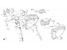 Caja filtro aire Honda Rebel 250 1992-2004