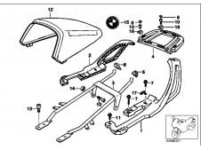 Transportin Bmw R1150 rs 2000 - 2005