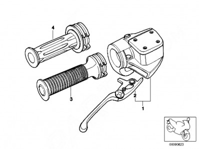 Maneta freno delantera Bmw R1150 rs 2000 - 2005