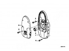 Tapa alternador Varios modelos Bmw R1150 rs 2000 - 2005