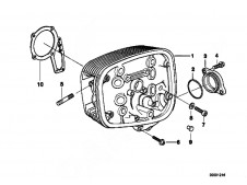 Culata derecha Varios modelos Bmw R1150 rs 2000 - 2005