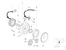 Bendix, Corona piñón grande Bmw F650 GS y F650 GS DAKAR 1999 - 2007