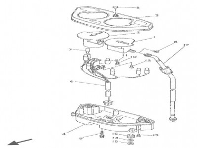 Relojes completos Yamaha Super tenere 750 1989-1994