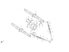 Albol levas excape Honda Cbr 600 1987 - 1990