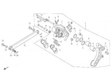 Pinza freno trasera Honda Cbr 600 1987 - 1990