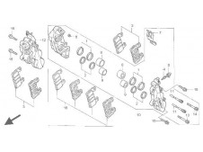 Pinza freno delantera derecha Honda Cbr 900 919 cc 1998 - 1999
