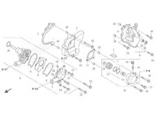 BOMBA AGUA Honda Cb 1000 r 2008 - 2018