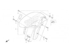 ALETA DELANTERA Honda Cb 1000 r 2008 - 2018