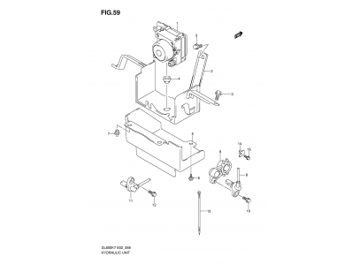 Unidad mando abs SUZUKI VSTROM 650 2007-2014  desguace motos