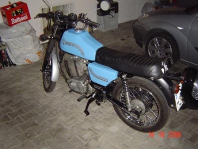 Piña luces izquierda MZ ET Z 250 1981-1982  moto