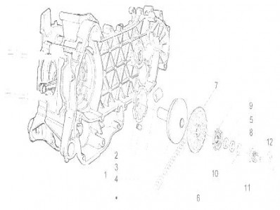 VARIADOR COMPLETO Piaggio Lx 125 2006-2012