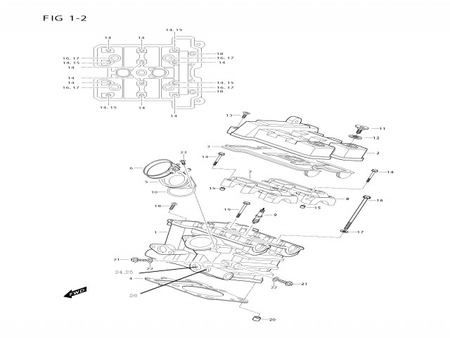 TAPA BALANCINES DE MOTOR Hyosung Gt 650 r - gt 650 s comet - gt 650 2005 - 2009