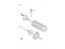 Embrague completo del motor Hyosung Gt 650 r - gt 650 s comet - gt 650 2005 - 2009