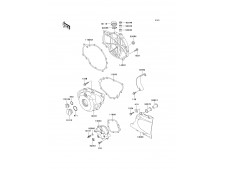 TAPA EMBRAGUE DE MOTOR Kawasaki Gpz 500 1994 - 2003