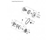 CAMPANA DE EMBRAGUE Peugeot Metropolis 400 2015 - 2016