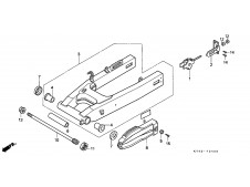 Tensor basculante Honda Nsr 125 1990-1993