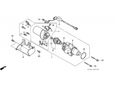Motor arranque Honda Nsr 125 1990-1993